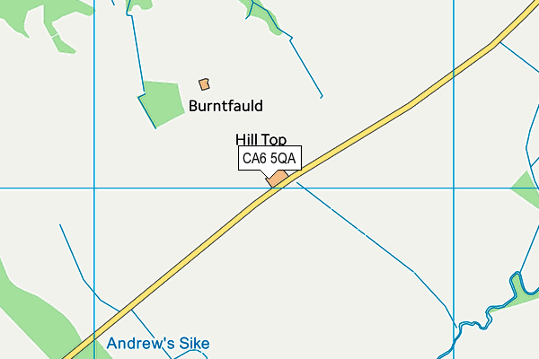 CA6 5QA map - OS VectorMap District (Ordnance Survey)