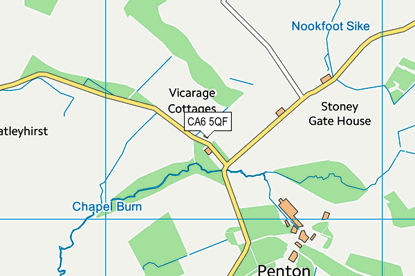 CA6 5QF map - OS VectorMap District (Ordnance Survey)