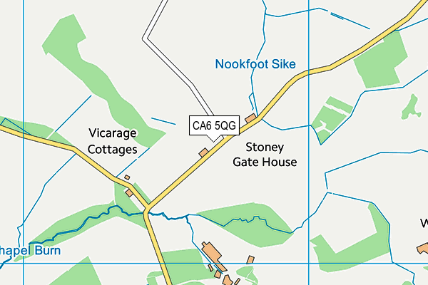 CA6 5QG map - OS VectorMap District (Ordnance Survey)