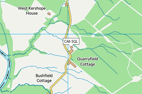 CA6 5QL map - OS VectorMap District (Ordnance Survey)