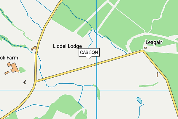 CA6 5QN map - OS VectorMap District (Ordnance Survey)