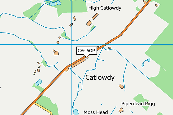 CA6 5QP map - OS VectorMap District (Ordnance Survey)