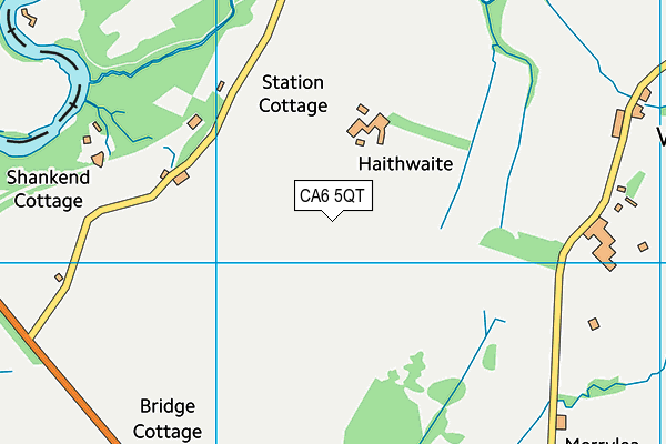 CA6 5QT map - OS VectorMap District (Ordnance Survey)