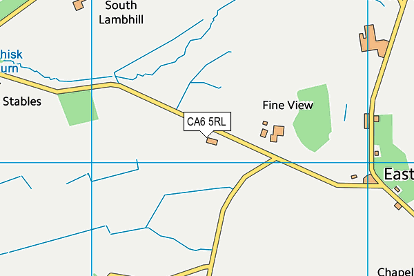 CA6 5RL map - OS VectorMap District (Ordnance Survey)