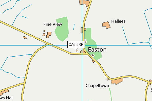 CA6 5RP map - OS VectorMap District (Ordnance Survey)