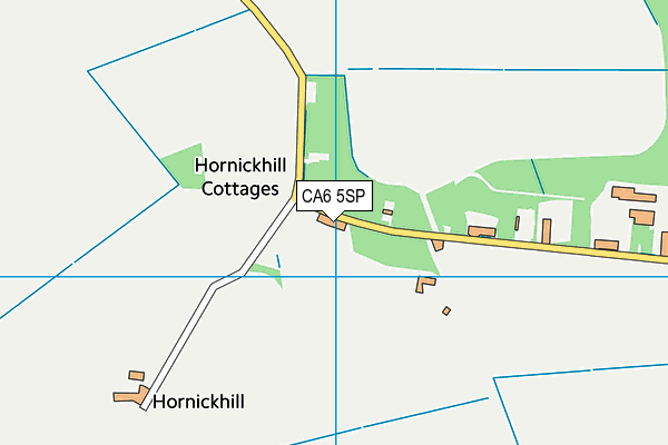 CA6 5SP map - OS VectorMap District (Ordnance Survey)