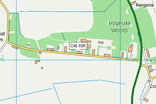 CA6 5SR map - OS VectorMap District (Ordnance Survey)