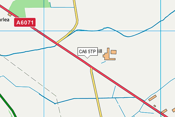 CA6 5TP map - OS VectorMap District (Ordnance Survey)