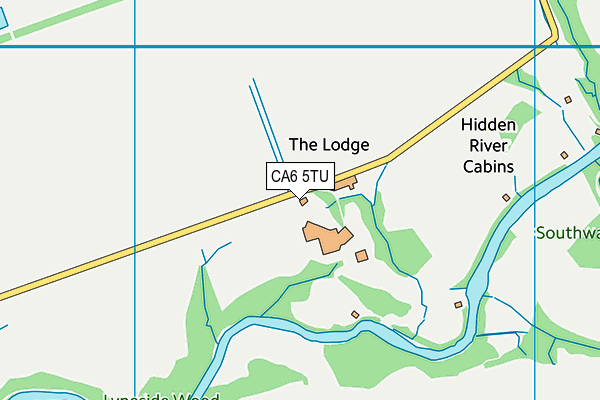 CA6 5TU map - OS VectorMap District (Ordnance Survey)