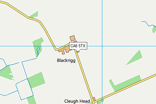 CA6 5TX map - OS VectorMap District (Ordnance Survey)