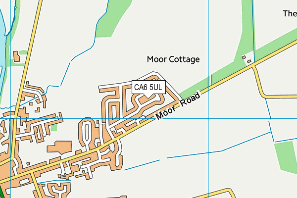 CA6 5UL map - OS VectorMap District (Ordnance Survey)