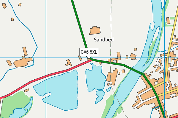 CA6 5XL map - OS VectorMap District (Ordnance Survey)