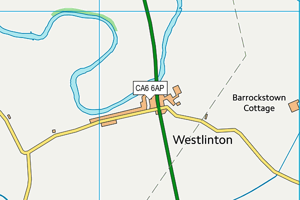 CA6 6AP map - OS VectorMap District (Ordnance Survey)