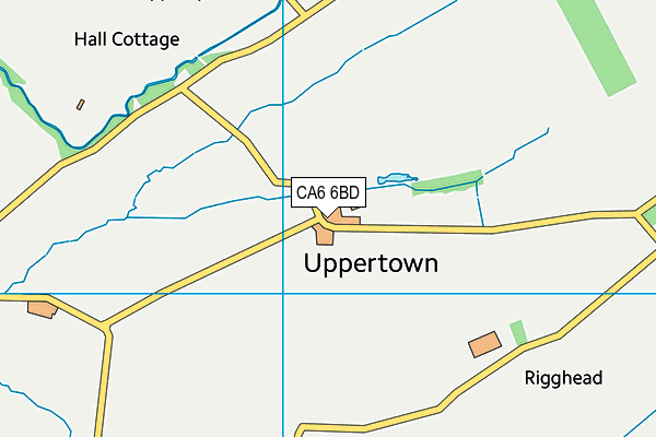 CA6 6BD map - OS VectorMap District (Ordnance Survey)