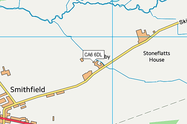 CA6 6DL map - OS VectorMap District (Ordnance Survey)
