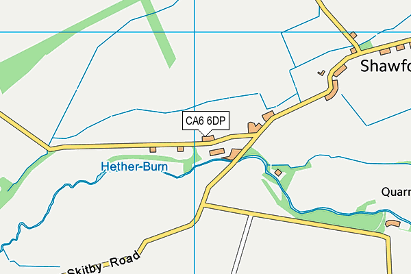 CA6 6DP map - OS VectorMap District (Ordnance Survey)