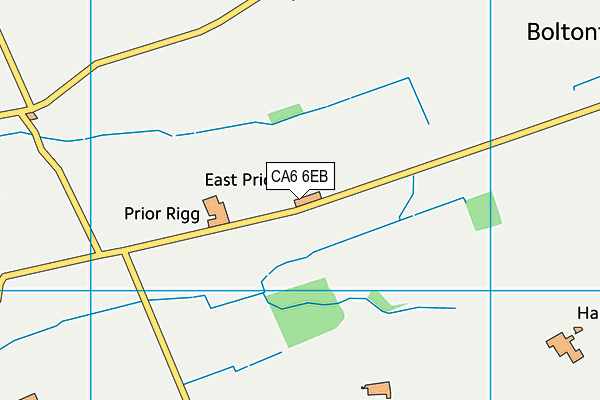 CA6 6EB map - OS VectorMap District (Ordnance Survey)