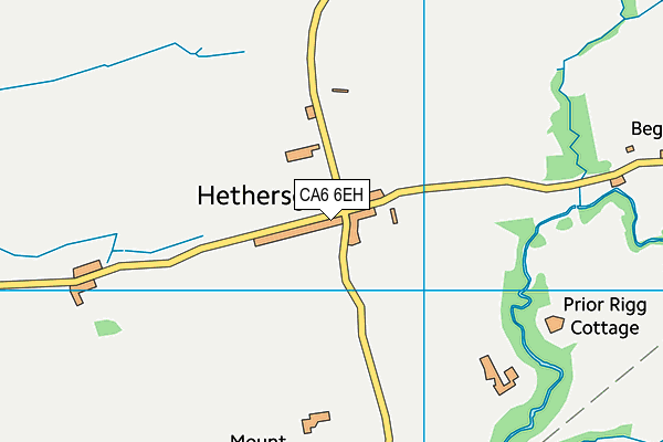 CA6 6EH map - OS VectorMap District (Ordnance Survey)