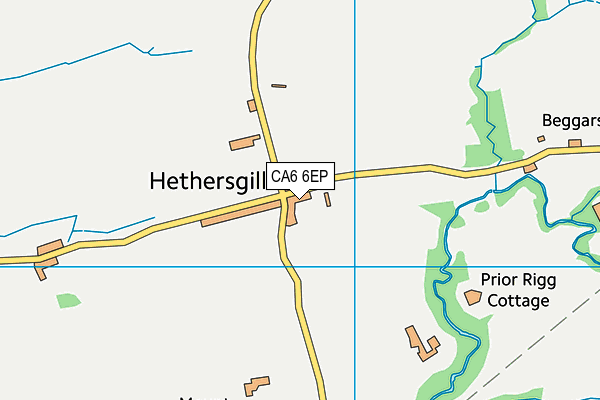 CA6 6EP map - OS VectorMap District (Ordnance Survey)