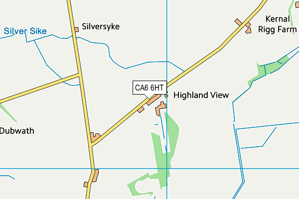 CA6 6HT map - OS VectorMap District (Ordnance Survey)