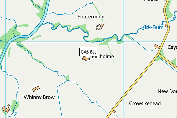 CA6 6JJ map - OS VectorMap District (Ordnance Survey)