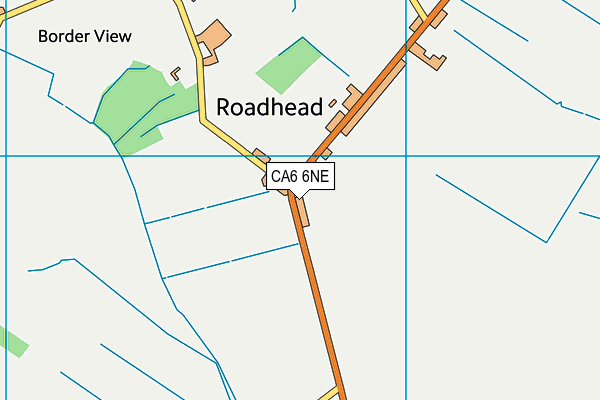 CA6 6NE map - OS VectorMap District (Ordnance Survey)