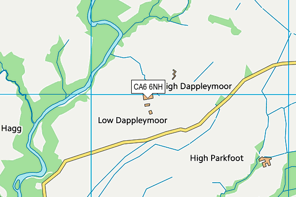 CA6 6NH map - OS VectorMap District (Ordnance Survey)