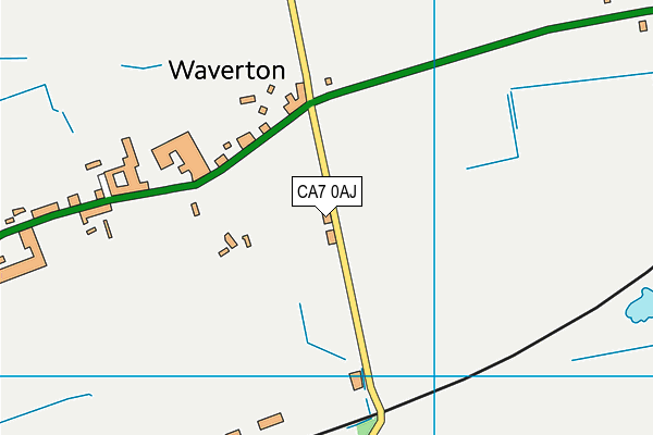 CA7 0AJ map - OS VectorMap District (Ordnance Survey)