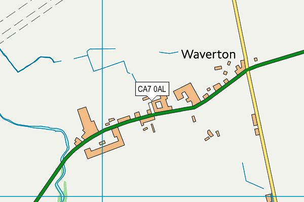 CA7 0AL map - OS VectorMap District (Ordnance Survey)