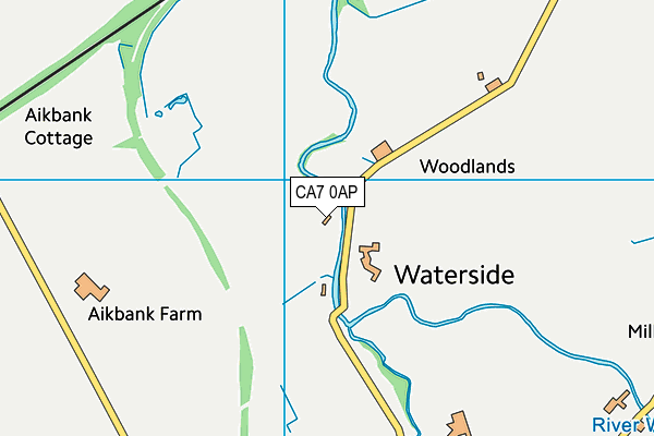 CA7 0AP map - OS VectorMap District (Ordnance Survey)