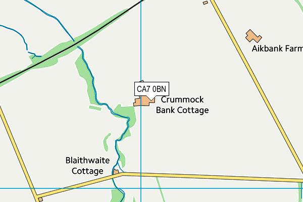 CA7 0BN map - OS VectorMap District (Ordnance Survey)