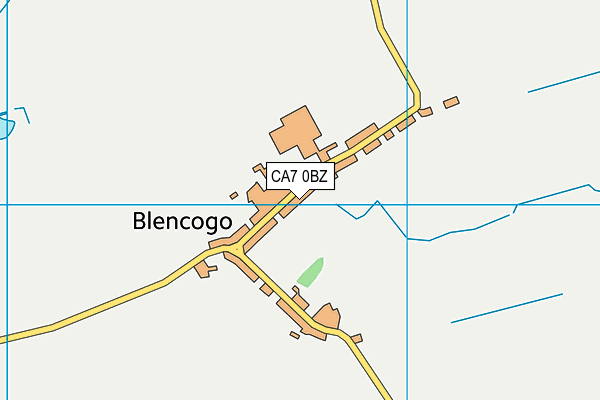 Blencogo Park map (CA7 0BZ) - OS VectorMap District (Ordnance Survey)