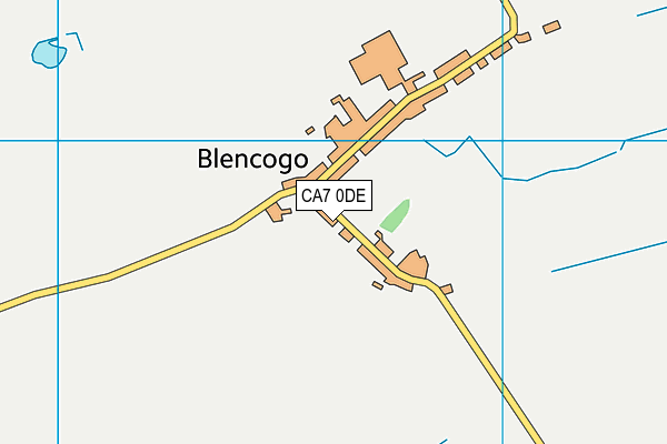 CA7 0DE map - OS VectorMap District (Ordnance Survey)