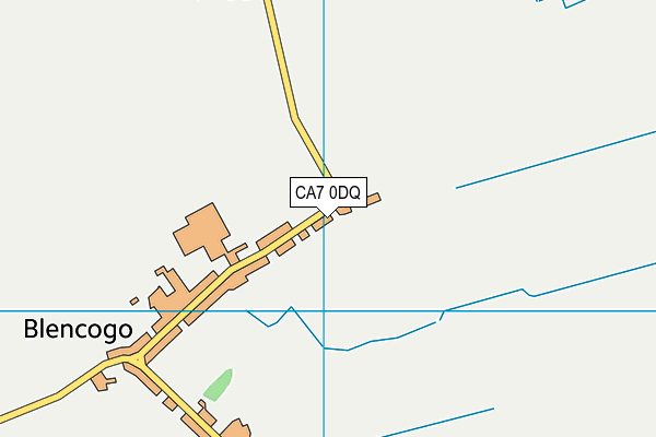CA7 0DQ map - OS VectorMap District (Ordnance Survey)