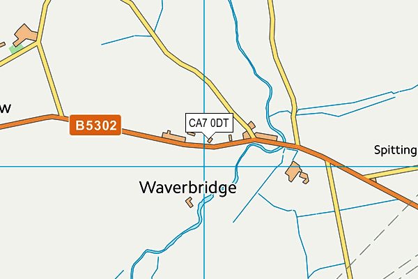 CA7 0DT map - OS VectorMap District (Ordnance Survey)