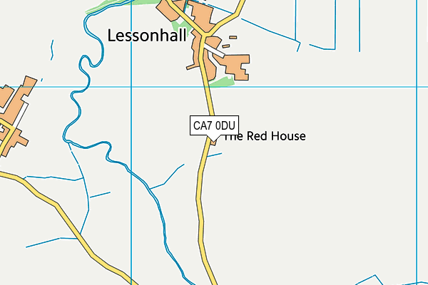 CA7 0DU map - OS VectorMap District (Ordnance Survey)