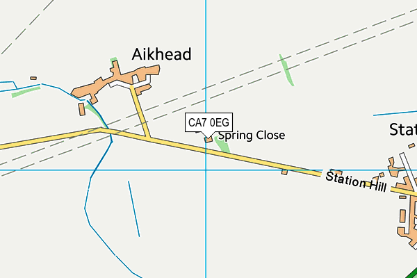 CA7 0EG map - OS VectorMap District (Ordnance Survey)