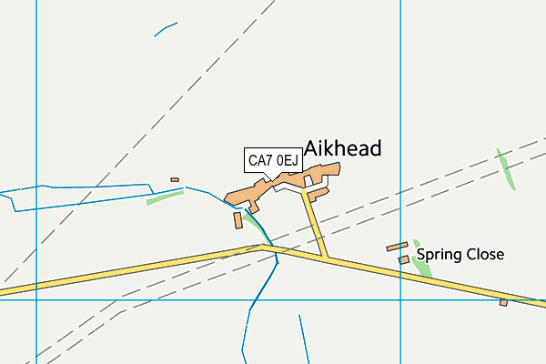 CA7 0EJ map - OS VectorMap District (Ordnance Survey)