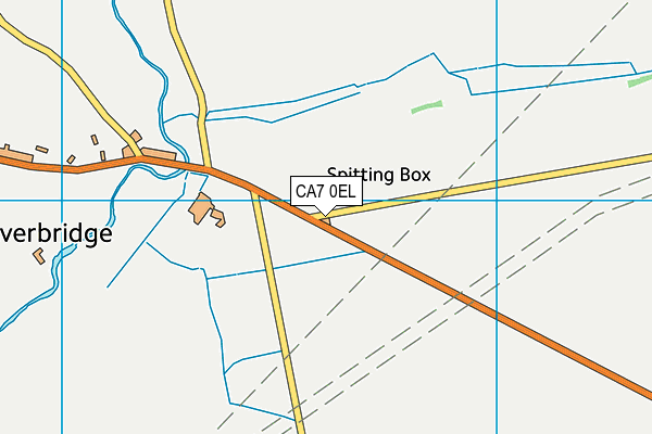 CA7 0EL map - OS VectorMap District (Ordnance Survey)