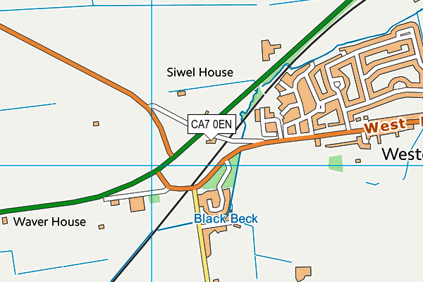 CA7 0EN map - OS VectorMap District (Ordnance Survey)