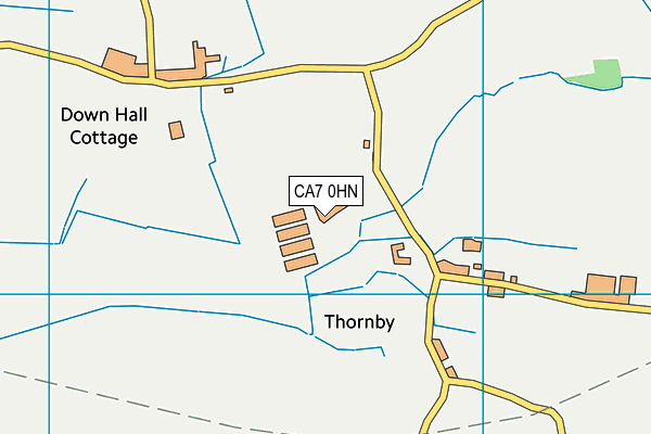 CA7 0HN map - OS VectorMap District (Ordnance Survey)