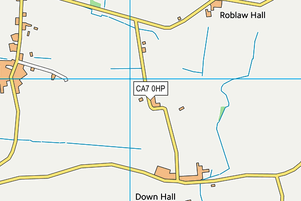 CA7 0HP map - OS VectorMap District (Ordnance Survey)