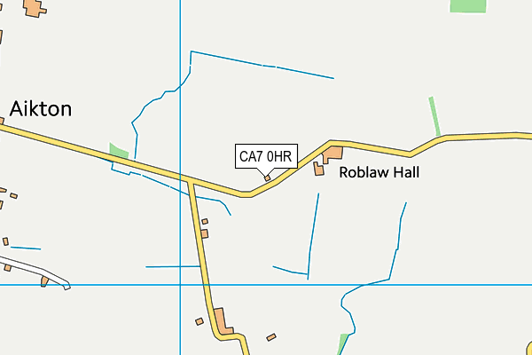 CA7 0HR map - OS VectorMap District (Ordnance Survey)