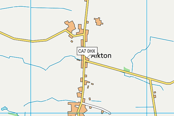 CA7 0HX map - OS VectorMap District (Ordnance Survey)