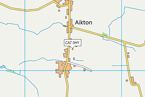 CA7 0HY map - OS VectorMap District (Ordnance Survey)