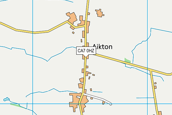 CA7 0HZ map - OS VectorMap District (Ordnance Survey)