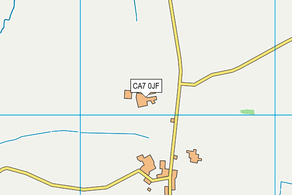 CA7 0JF map - OS VectorMap District (Ordnance Survey)