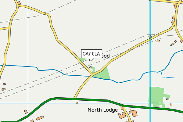 CA7 0LA map - OS VectorMap District (Ordnance Survey)