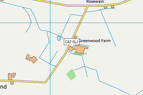 CA7 0LJ map - OS VectorMap District (Ordnance Survey)