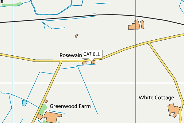 CA7 0LL map - OS VectorMap District (Ordnance Survey)